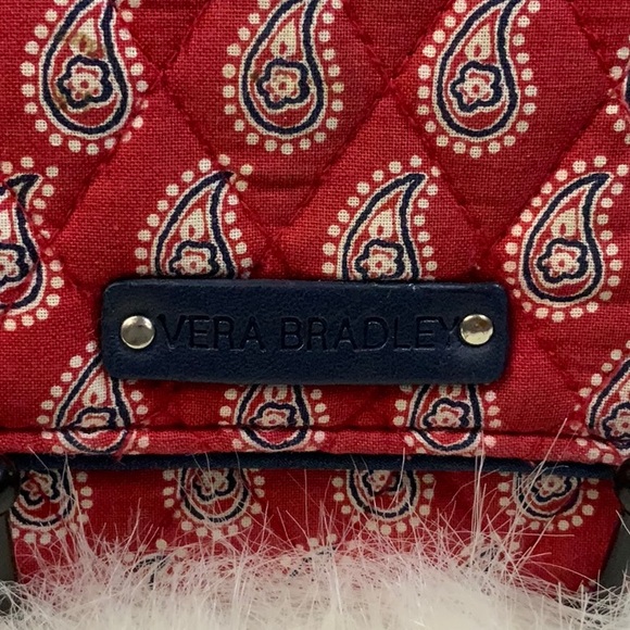 Vera Bradley Paisley Wallet (GUC)❤️🤍💙 - Picture 2 of 11